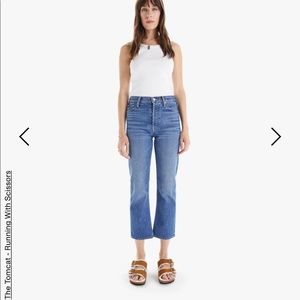 MOTHER The Tomcat in running with scissors size 26